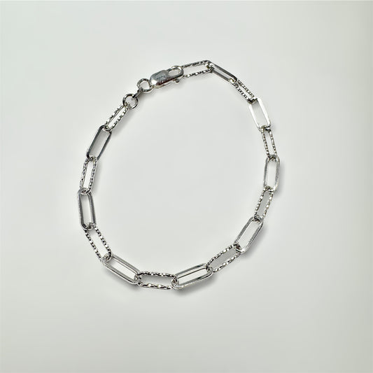 Combined Paperclip Chain Bracelet