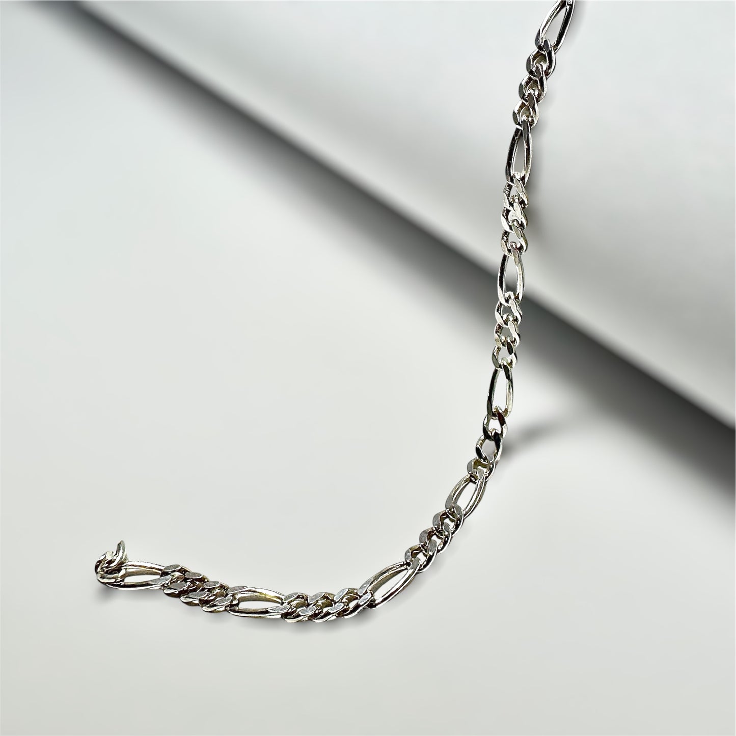 Small Figaro Chain Bracelet
