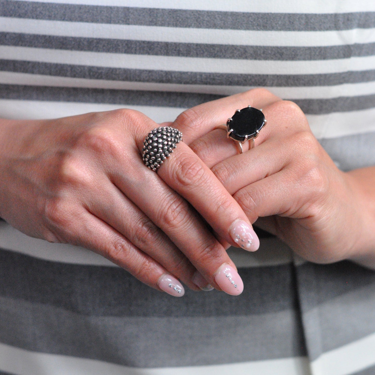Spotted Crown Cocktail Ring