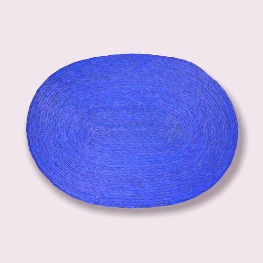 Fiesta Oval Placemats Blue