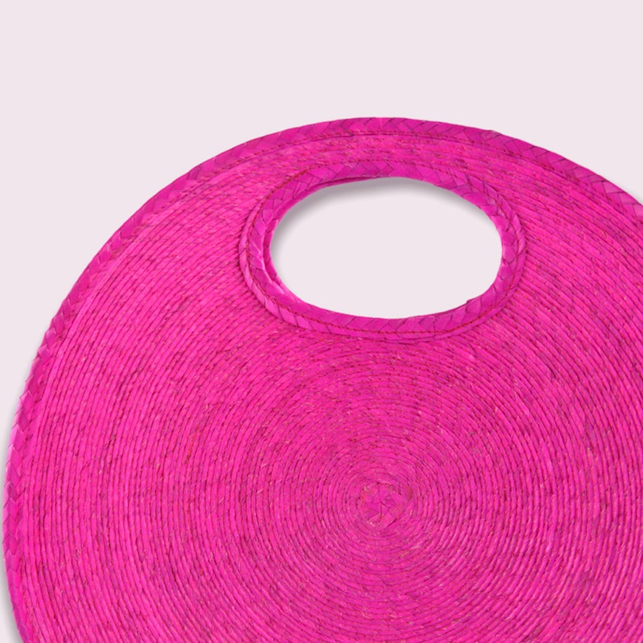 Cozumel Circle Bag Fuchsia