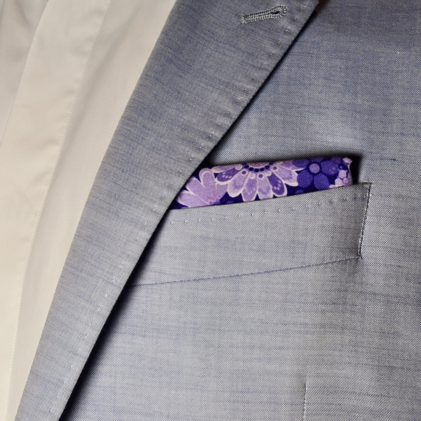 Surreal Flowers Pocket Square