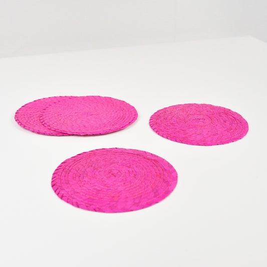 Fiesta Coasters Fuchsia
