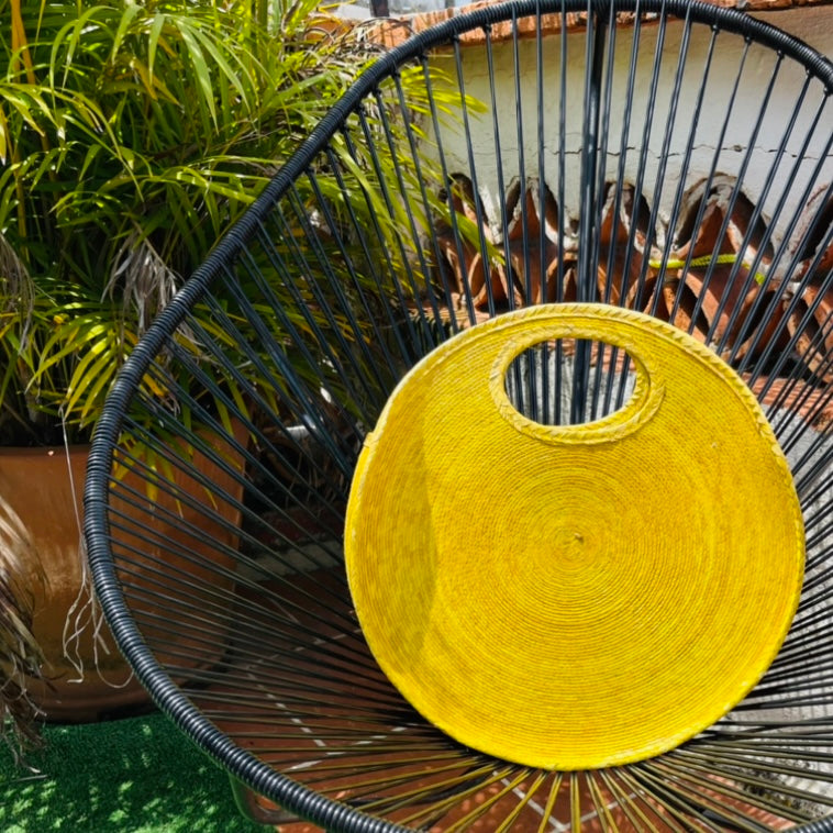 Cozumel Circle Bag Yellow