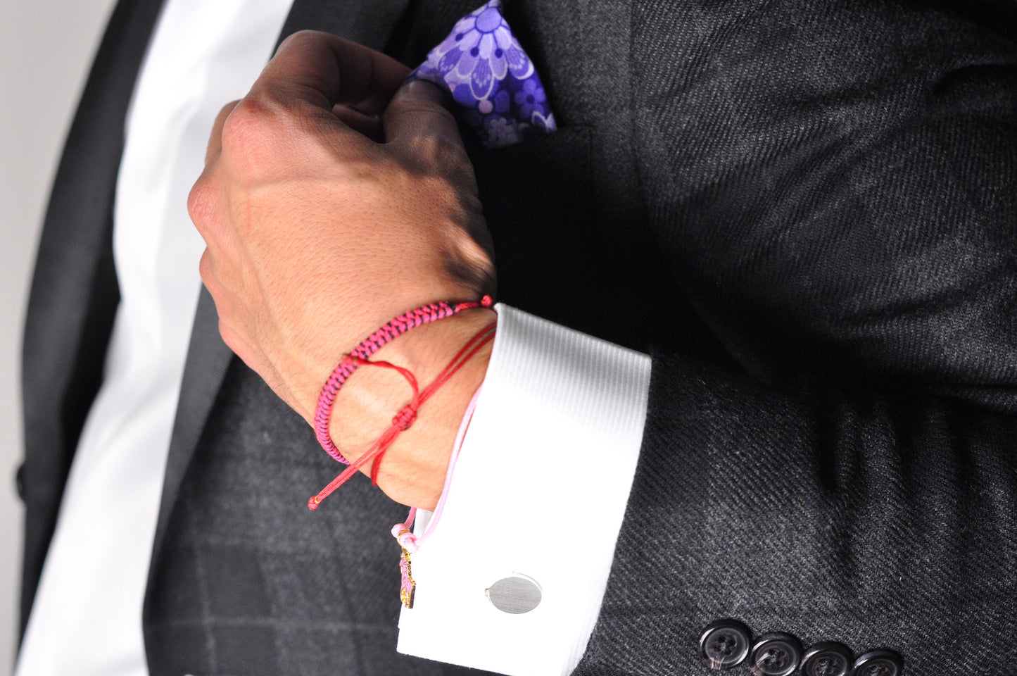 Surreal Flowers Pocket Square