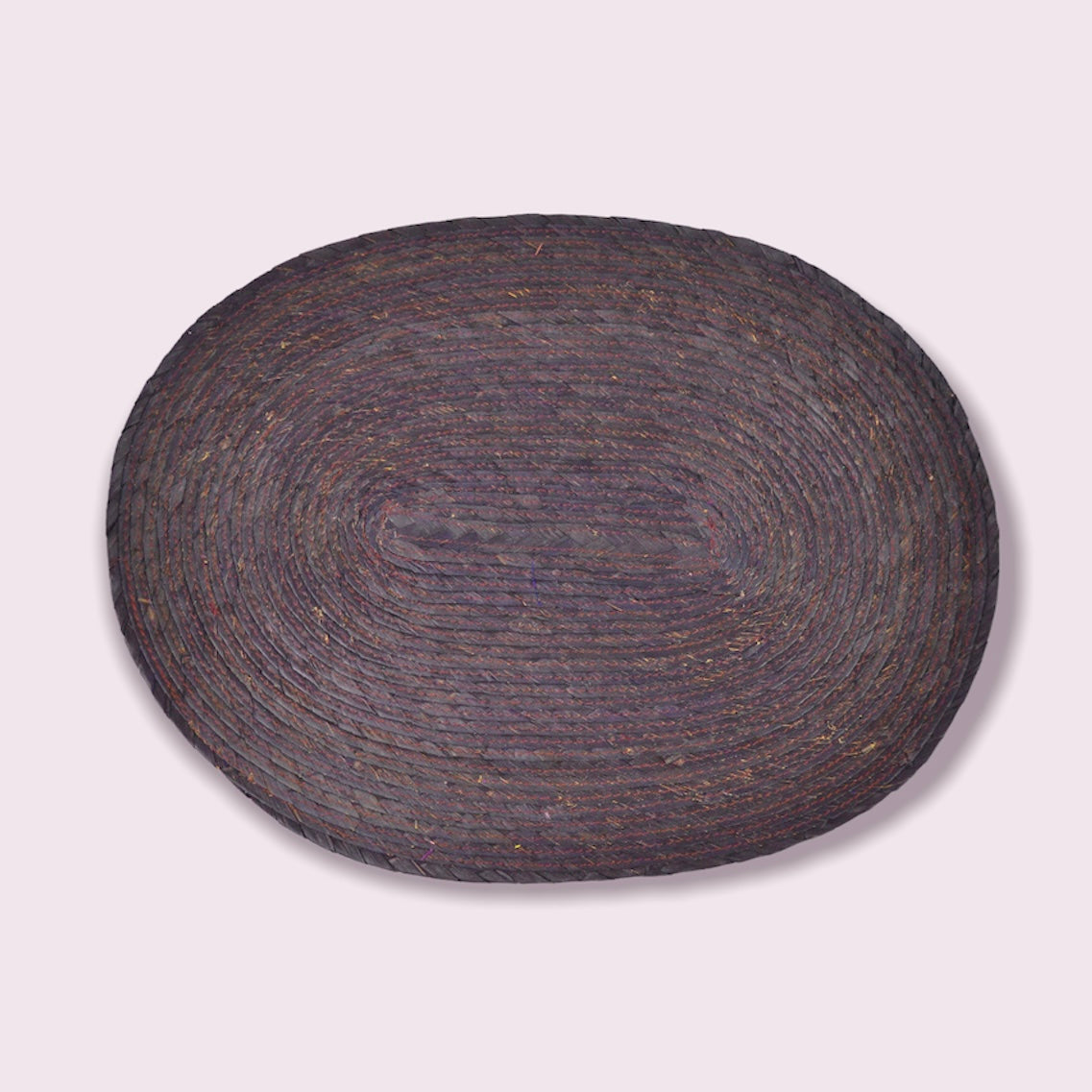 Fiesta Oval Placemats Chocolate Brown