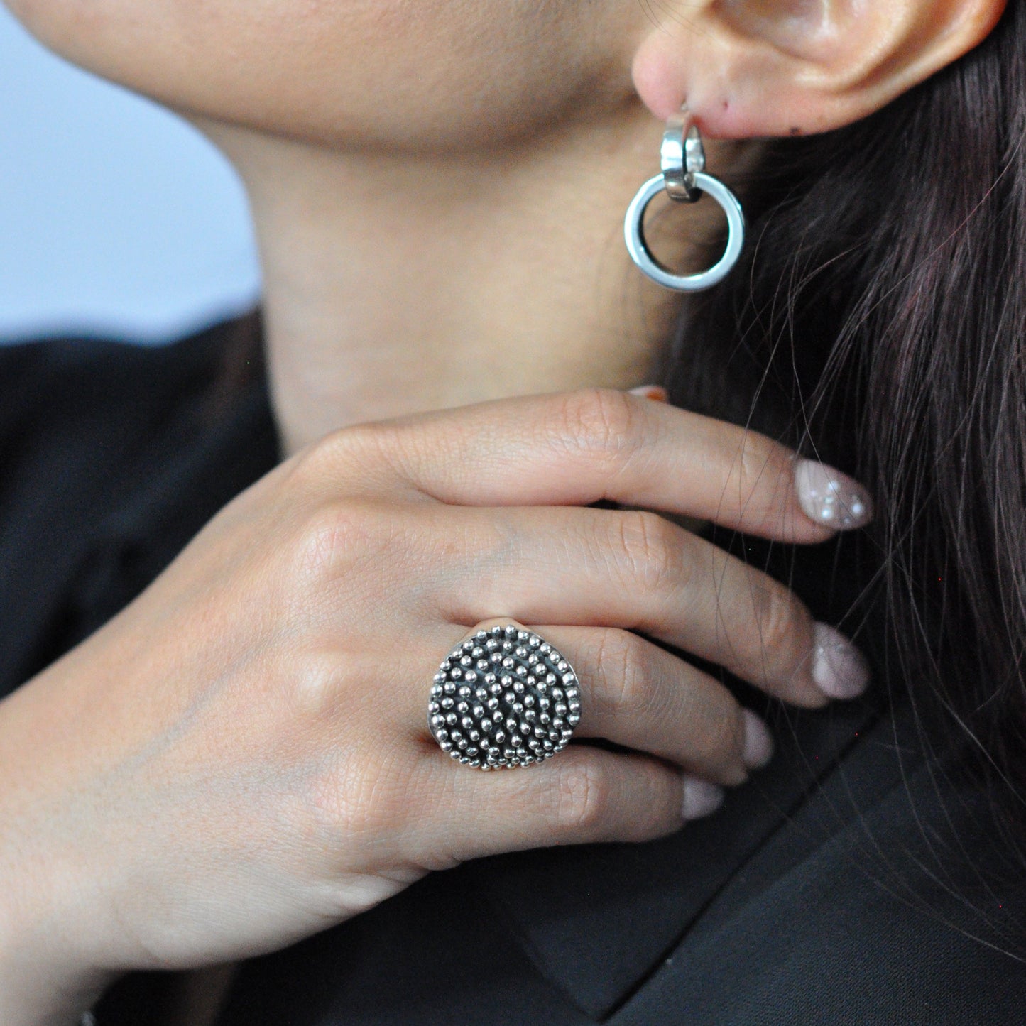 Spotted Cocktail Ring