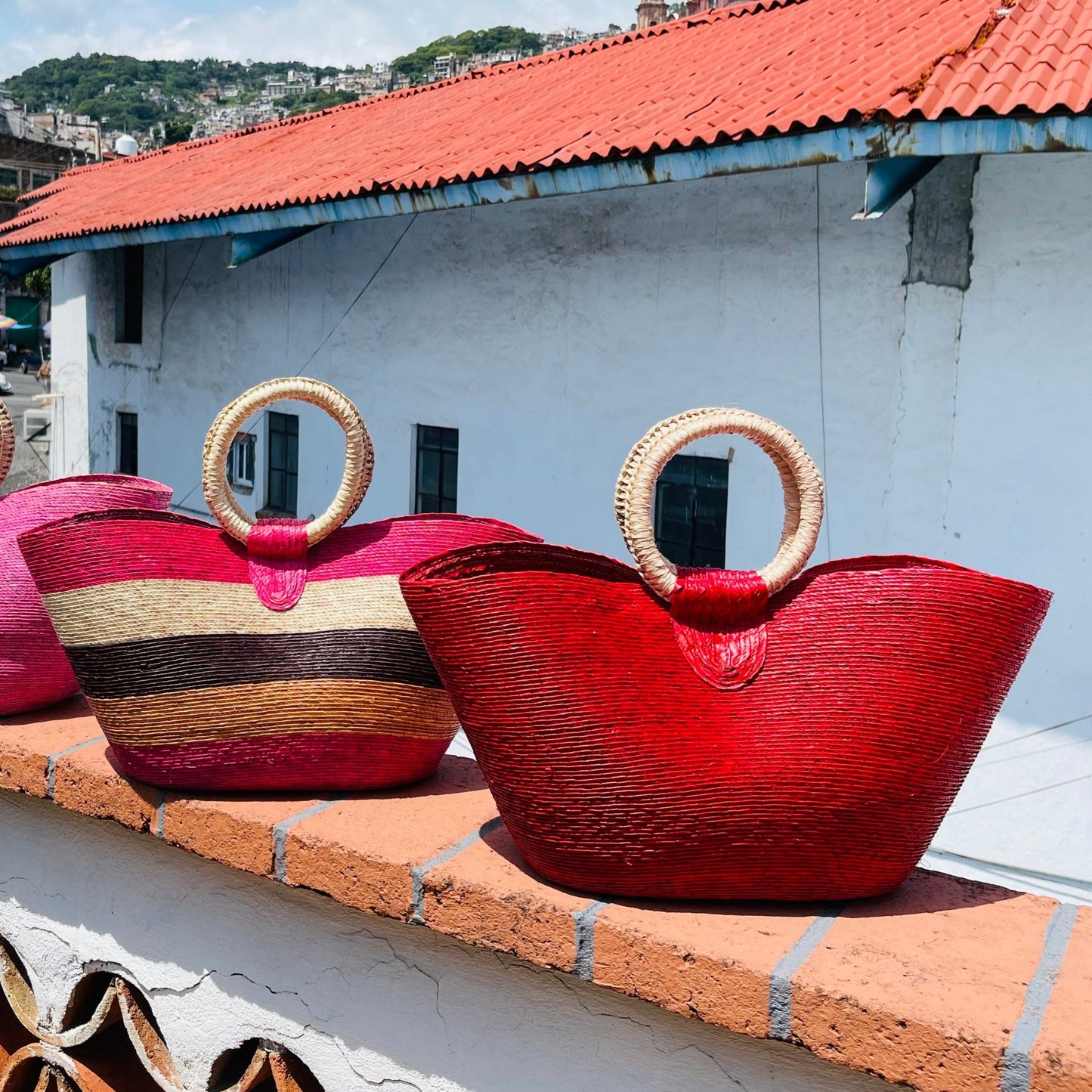 Acapulco Tote Red
