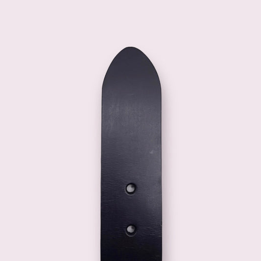 Signature Jeans Belt Black