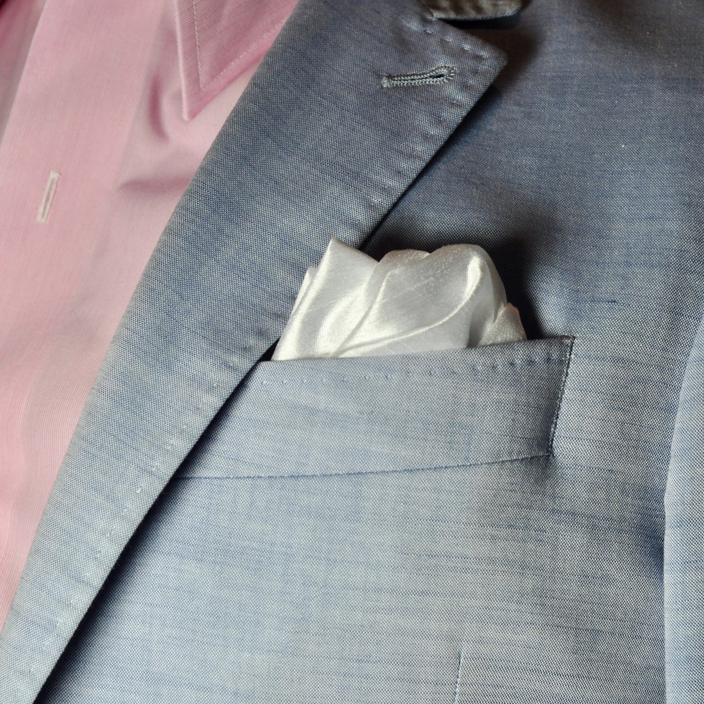 Essential Shantung Silk Hanky