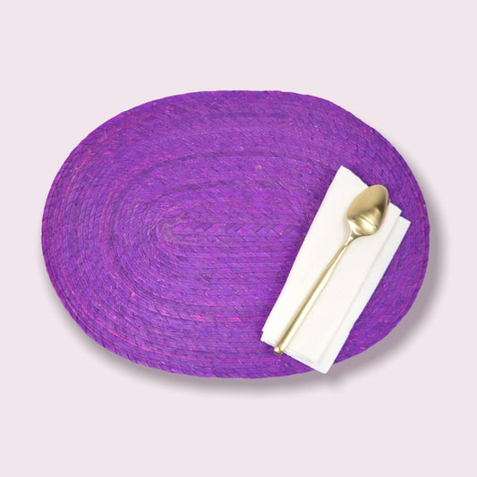 Fiesta Oval Placemats Lilac