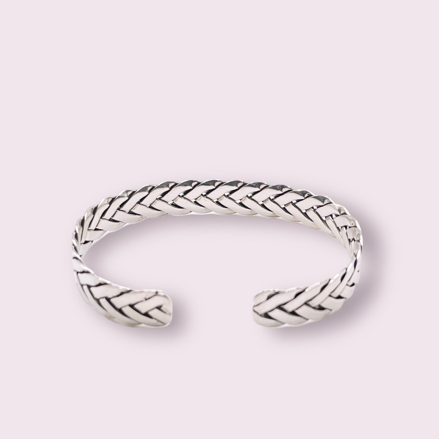 Braided Sterling Bracelet