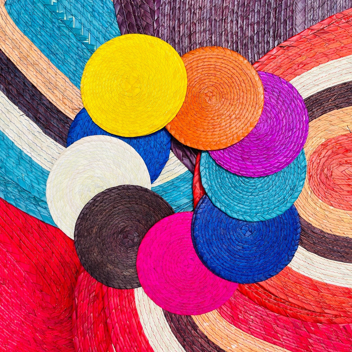 Fiesta Coasters Blue