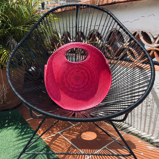 Cozumel Circle Bag Fuchsia