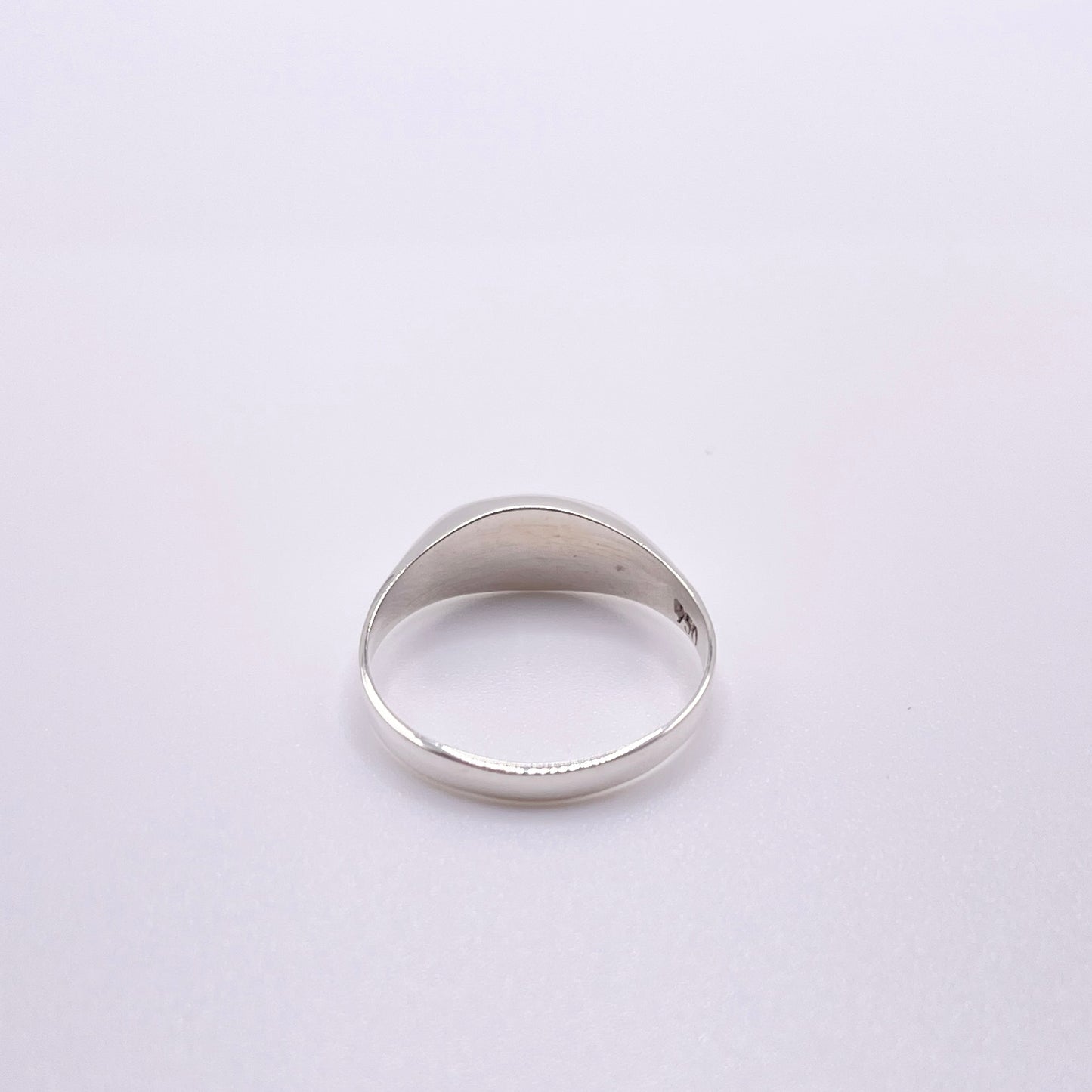 Itty Bitty White Opal Ring
