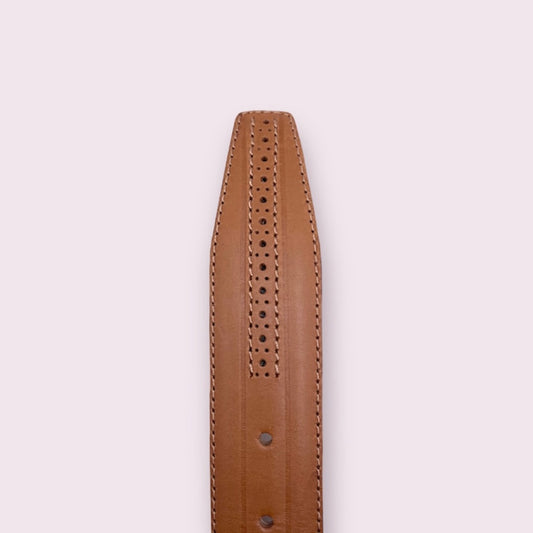 Dotted Belt Tan