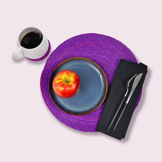 Fiesta Round Placemats Lilac