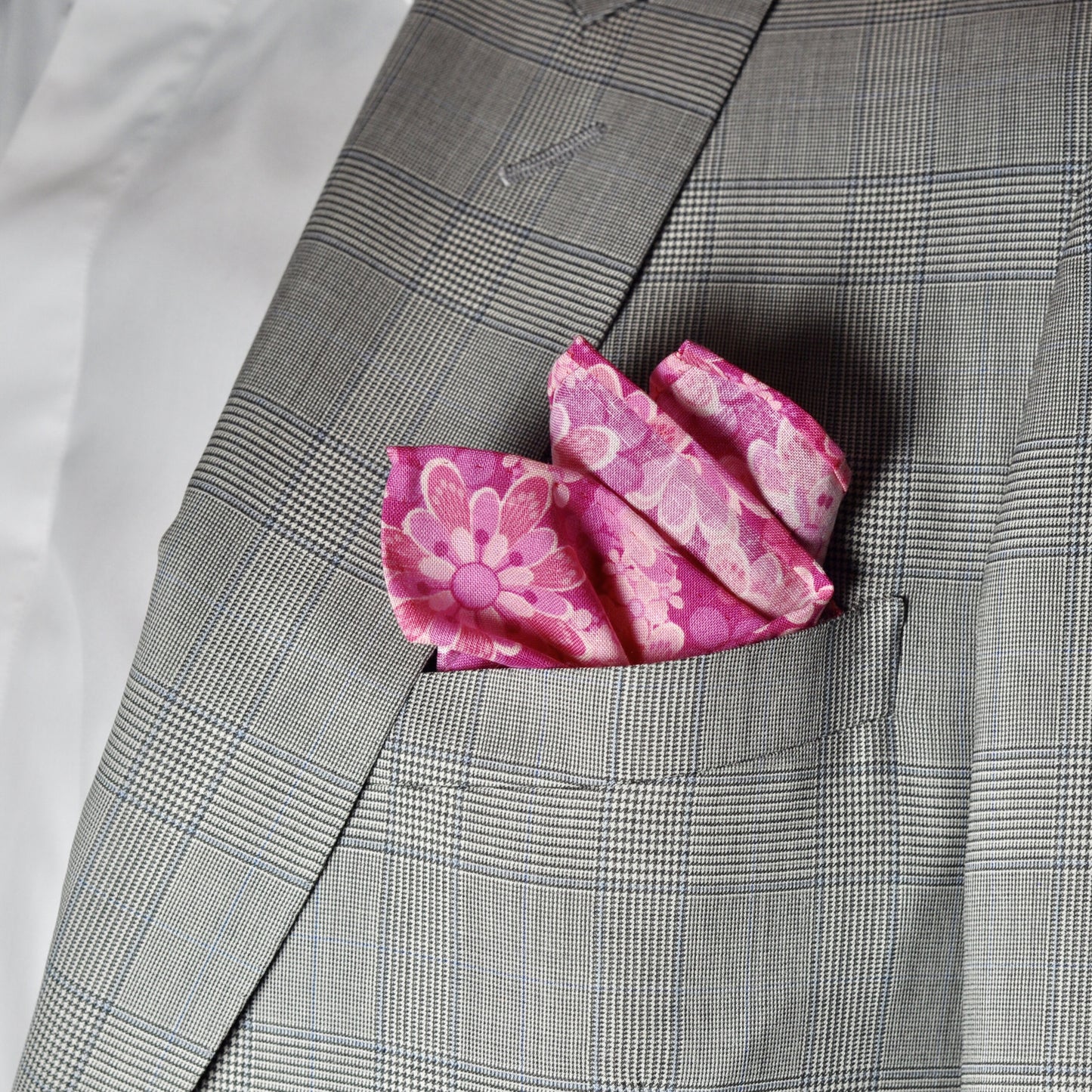 Surreal Flowers Pocket Square