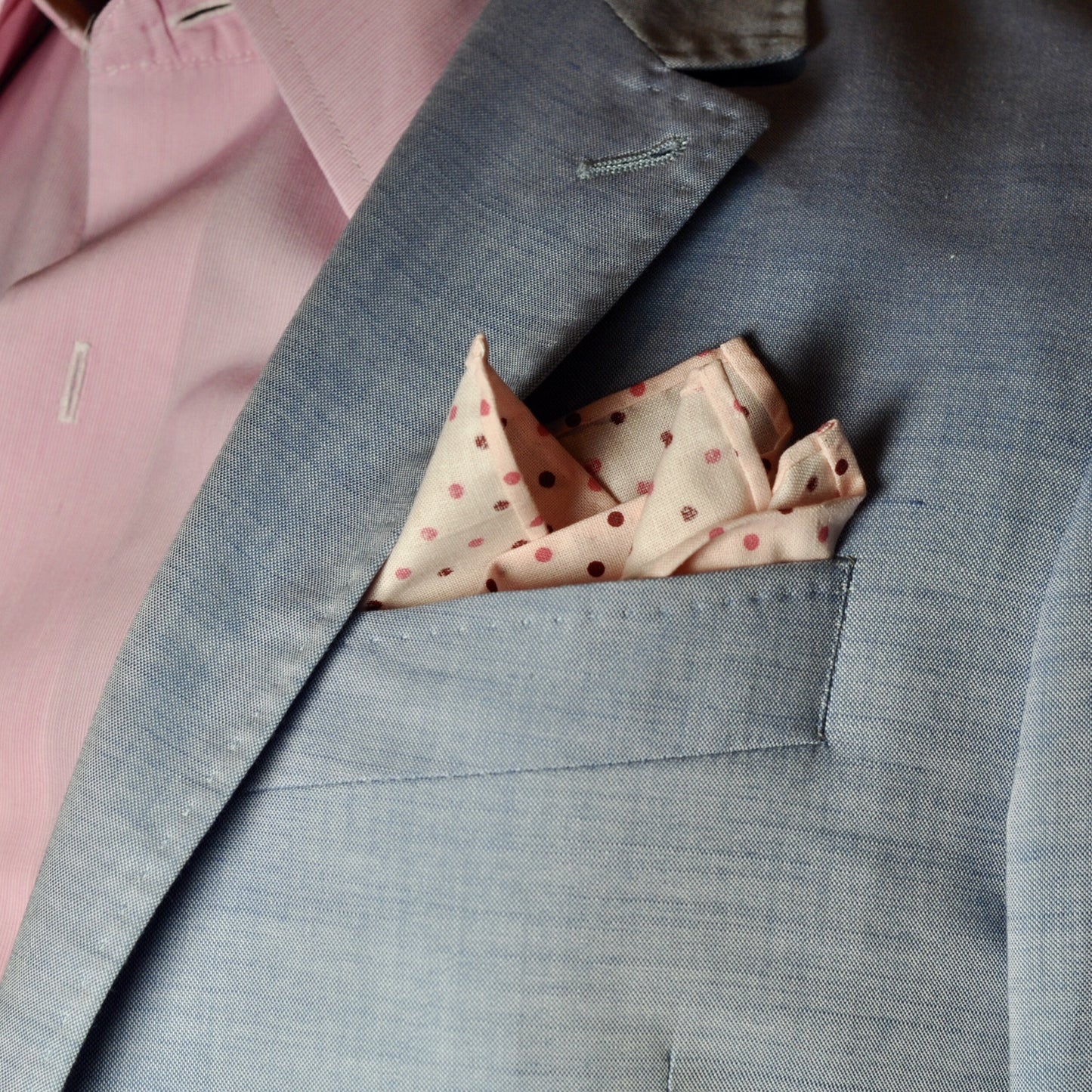 Mini Dots Pocket Square