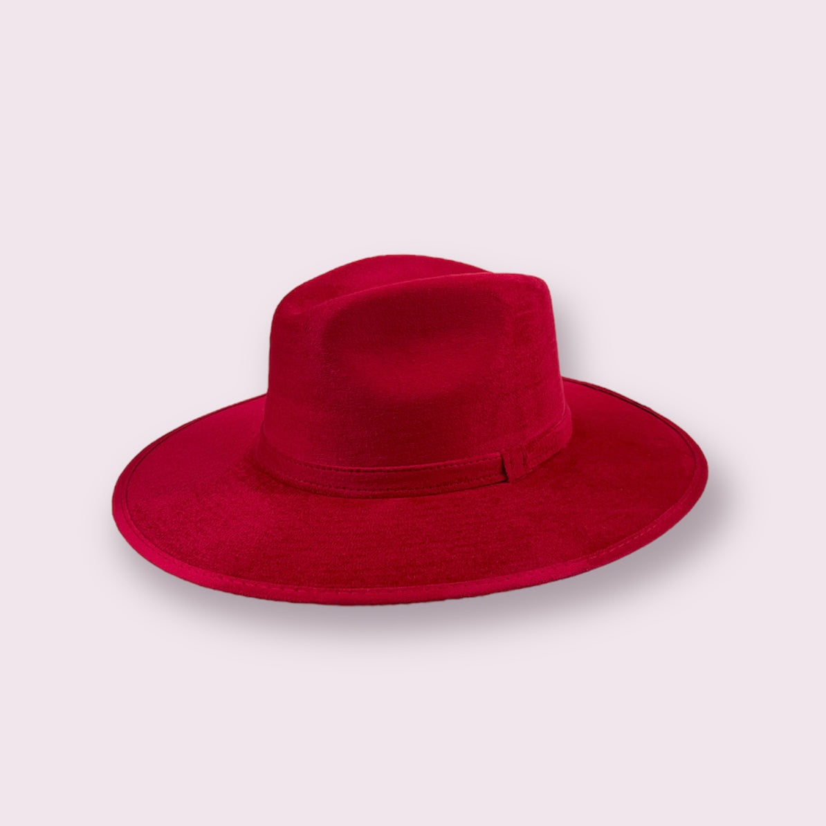 Polanco Fedora Cherry Red