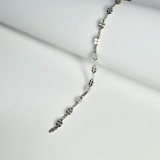 Dainty Clover Chain Bracelet