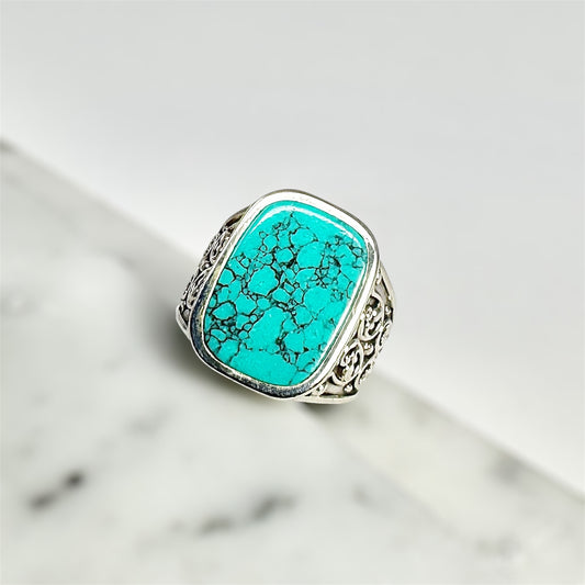 Turquoise Signet Ring