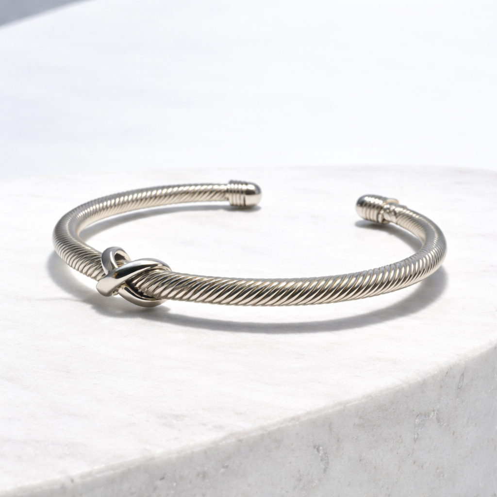 Signature Cable Cuff Bracelet