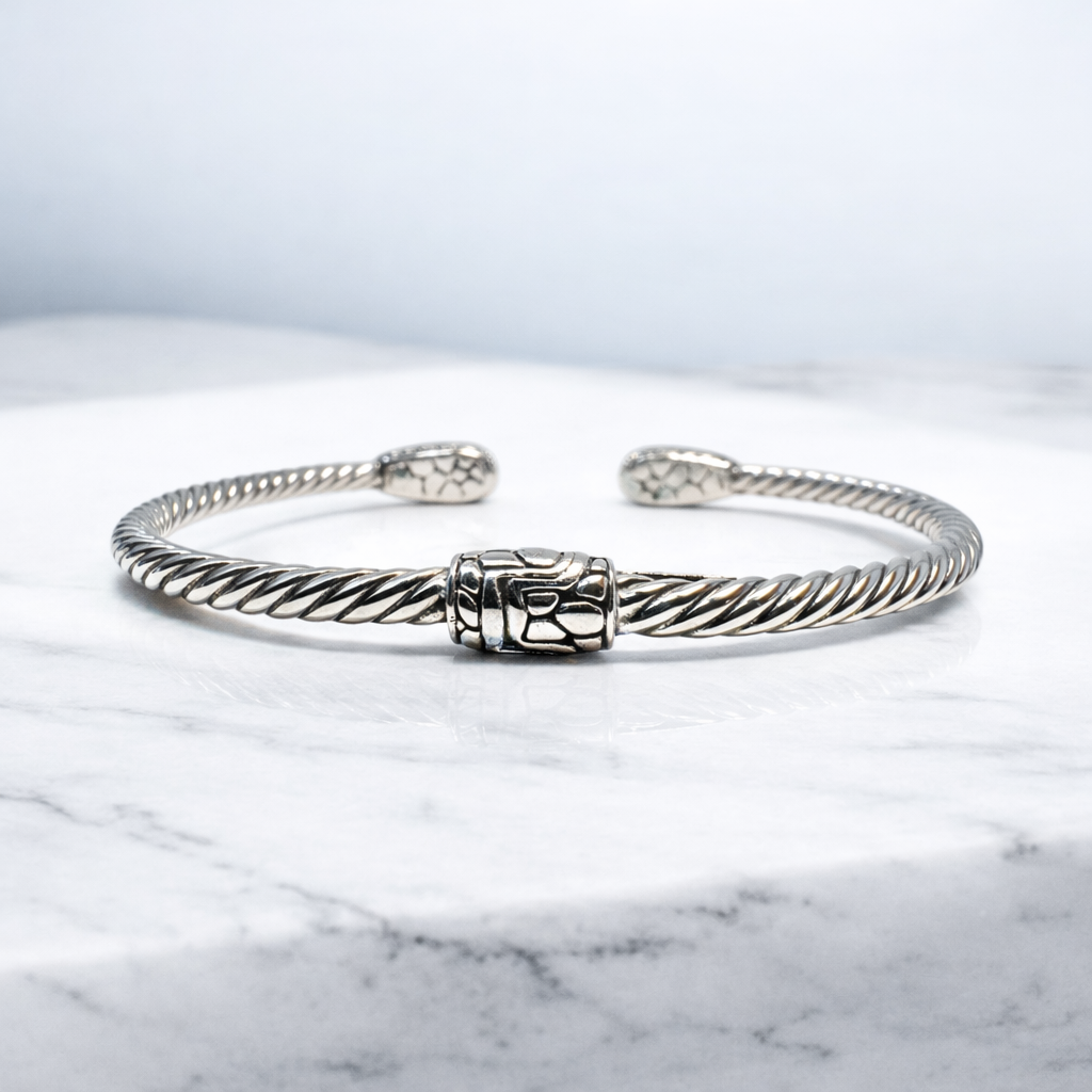 Accented Harmony Cuff Bracelet