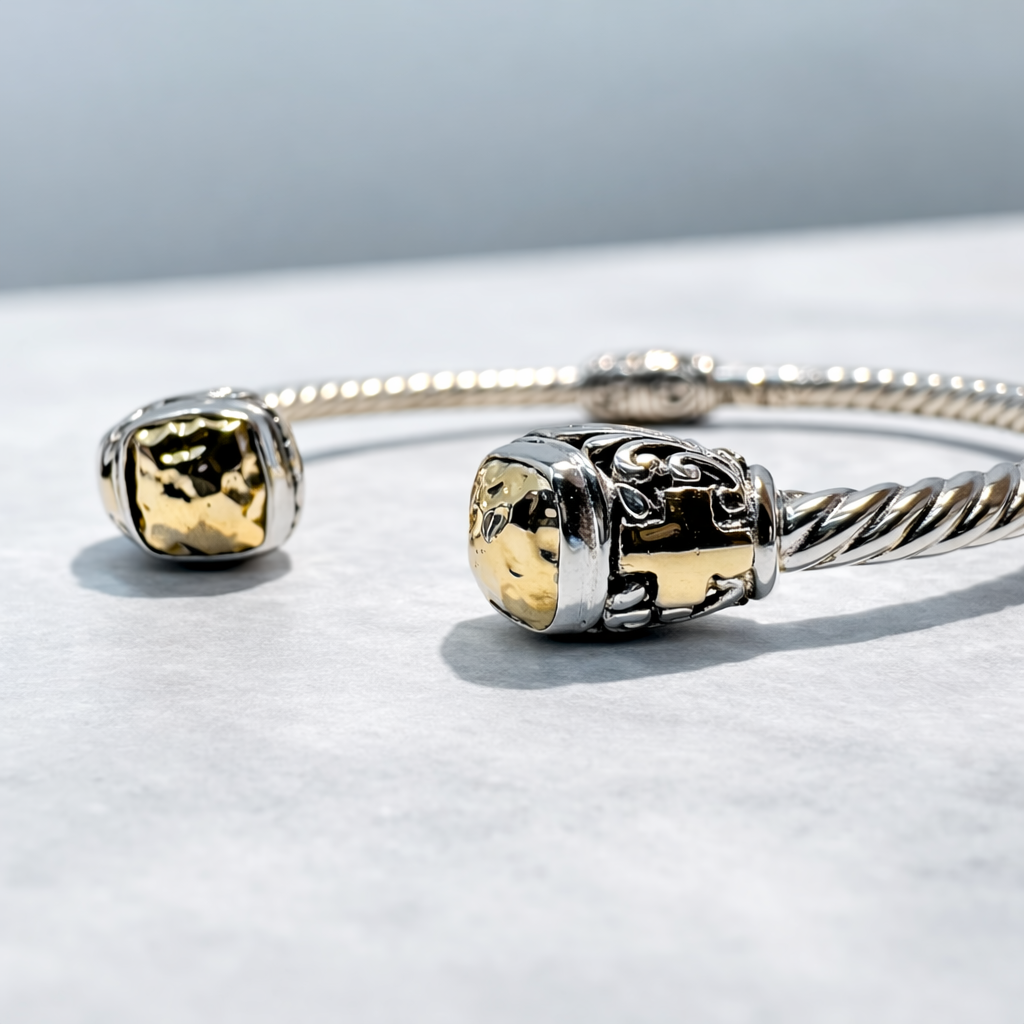 Cross Cuff Bracelet