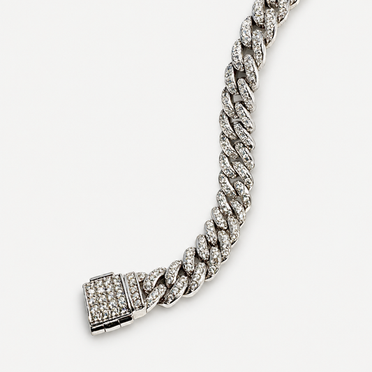 Iced Cuban Chain Bracelet
