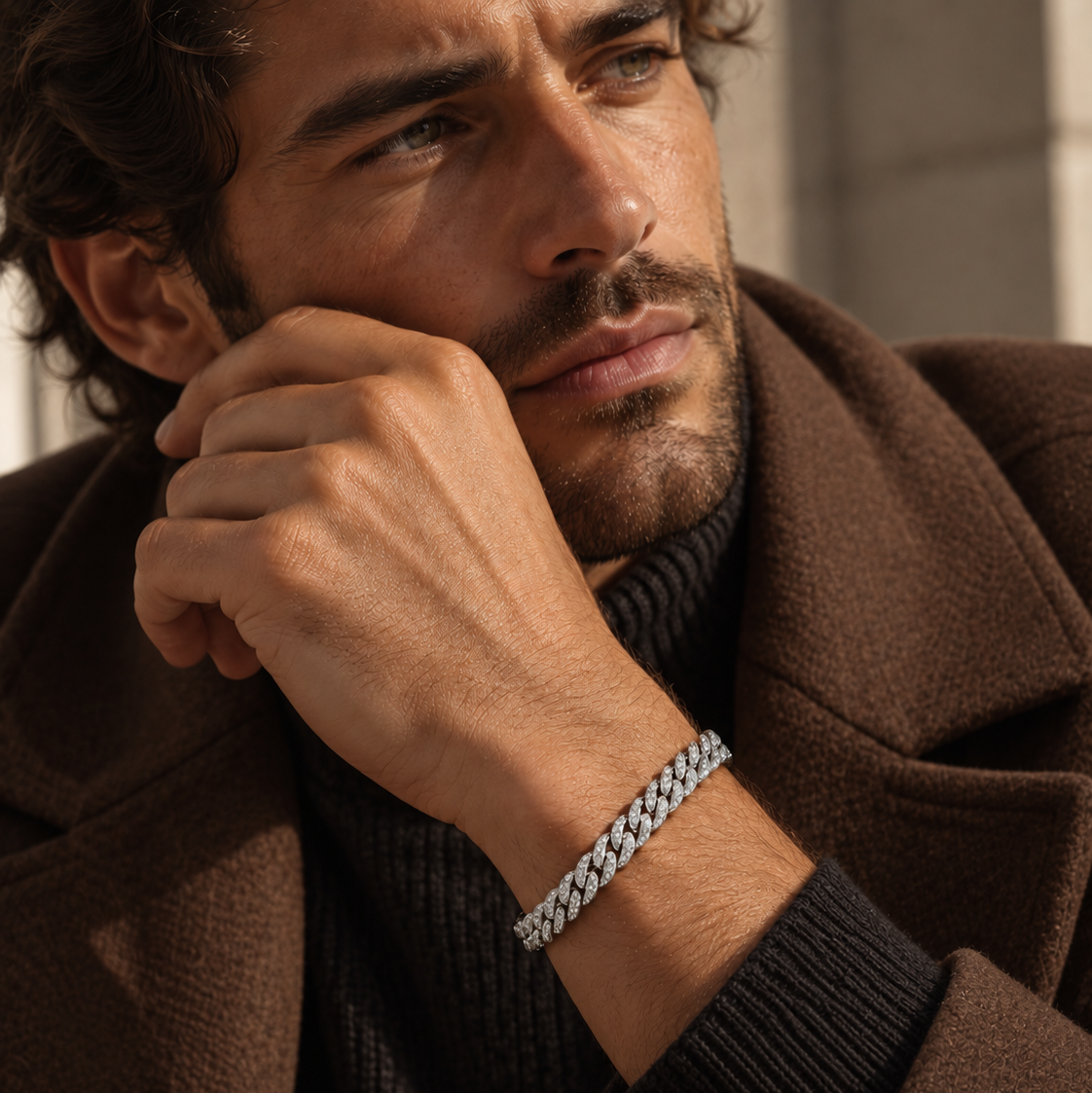 Iced Cuban Chain Bracelet