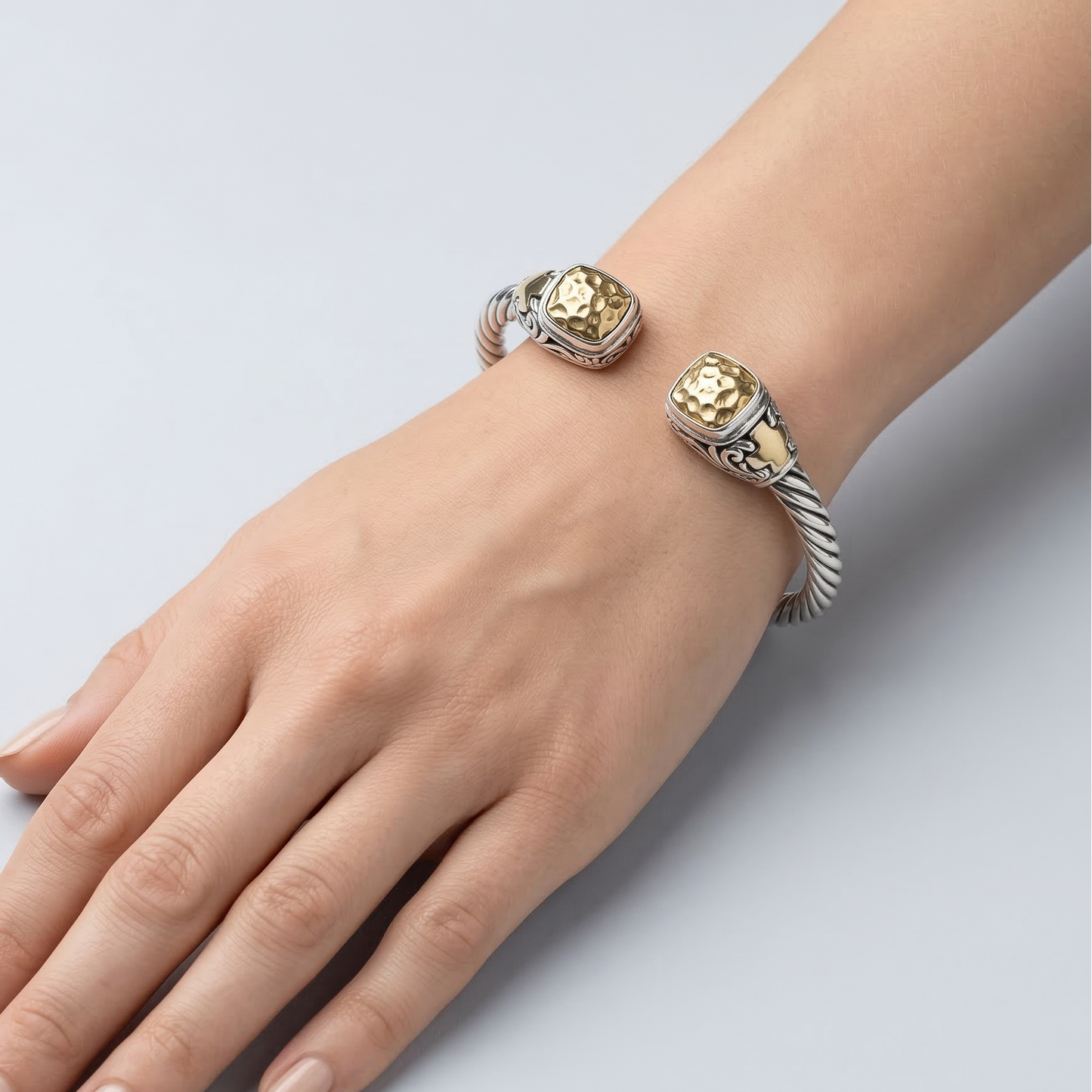 Cross Cuff Bracelet