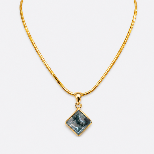Moss Agate Necklace