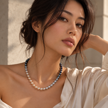 Ombré Pearl Necklace