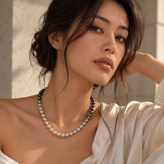 Ombré Pearl Necklace