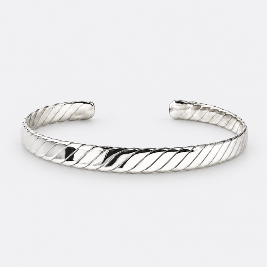 Cable Cuff Bracelet