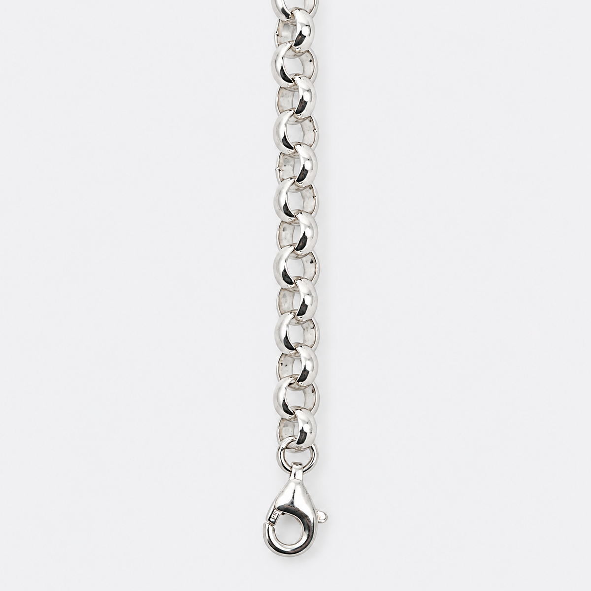 VILOS rolo link bracelet clasp detail