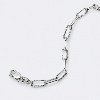 Combined Paperclip Chain Bracelet