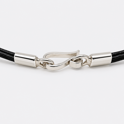 VILOS bracelet metal hook fastening detail