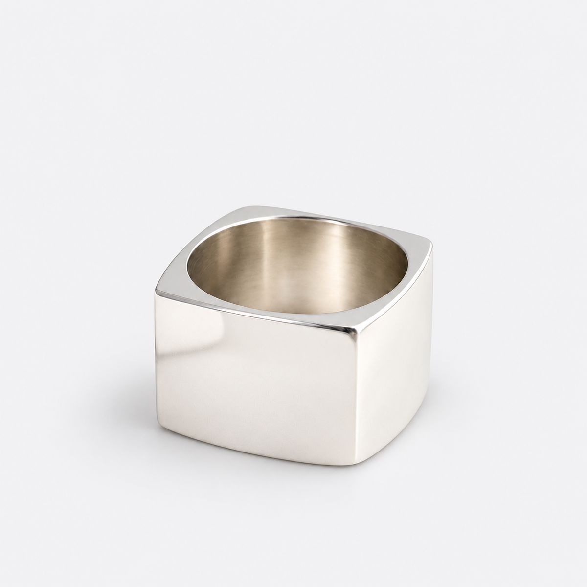 Square Sculpted Ring