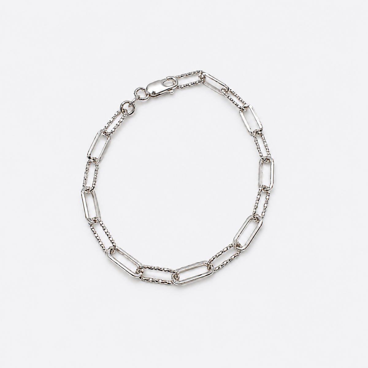 Combined Paperclip Chain Bracelet