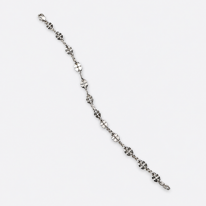 Dainty Clover Chain Bracelet