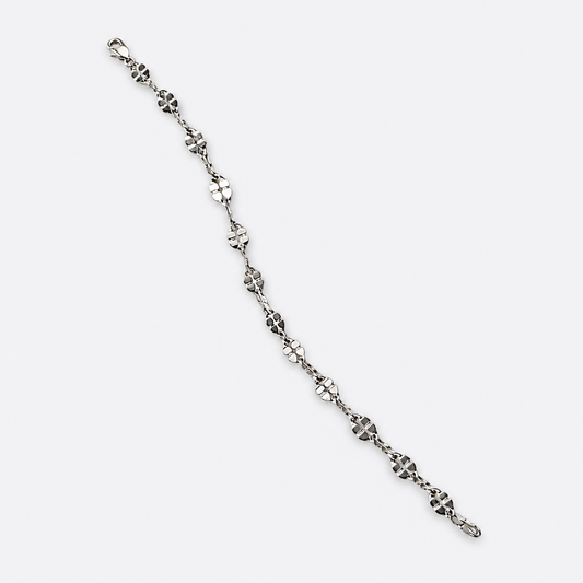 Dainty Clover Chain Bracelet