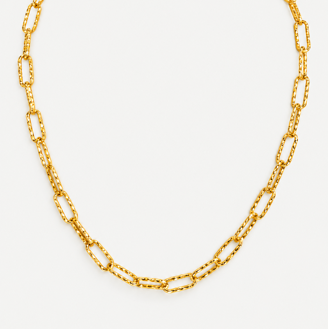 Accented Paper Clip Necklace alternate product view
