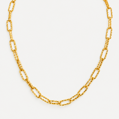 Accented Paper Clip Necklace alternate product view