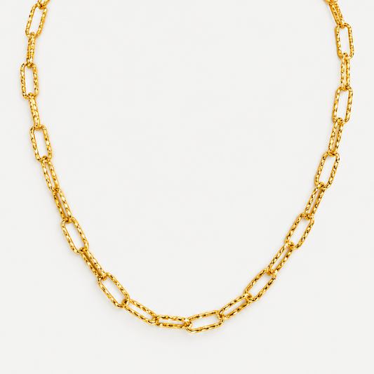 Accented Paper Clip Necklace alternate product view