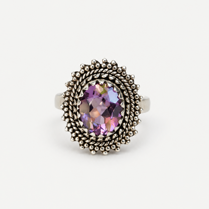 Amethyst Cocktail Band — alternate view