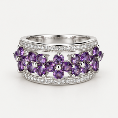 Amethyst Evening Band — alternate view