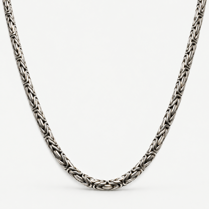 Byzantine Necklace in Sterling Silver .925, alternate view