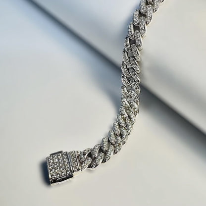 Iced Cuban Chain Bracelet
